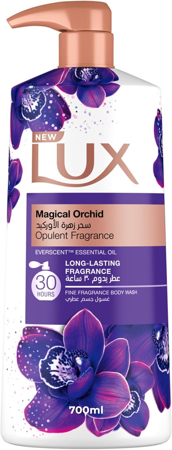 Lux Magical Orchid Body Wash 700ml bottle with Everscent oil
