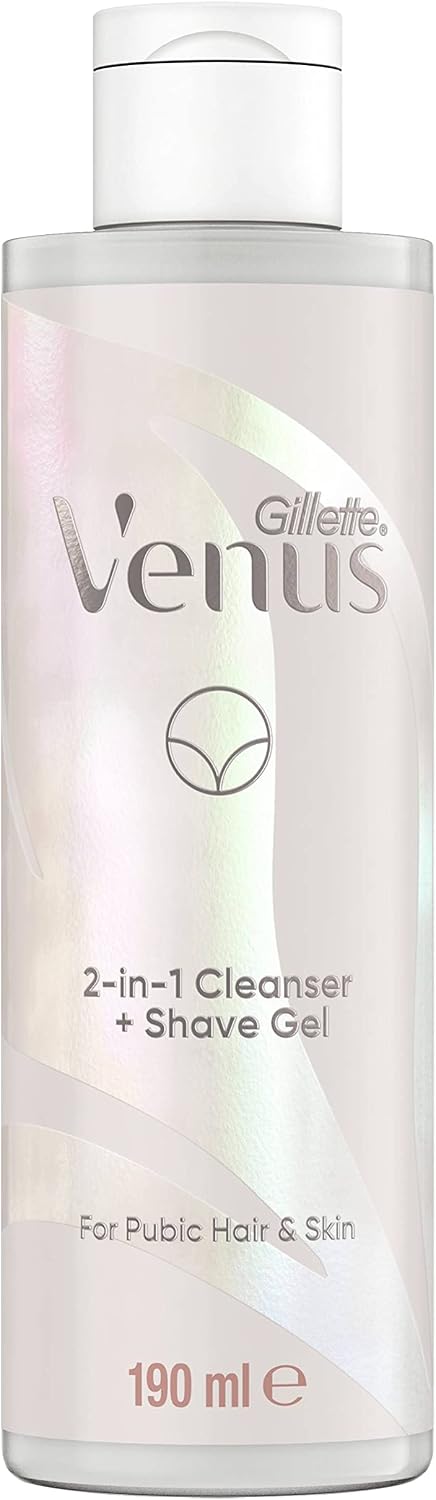 Gillette Venus 2-in-1 Shave Gel and Cleanser bottle 190ml